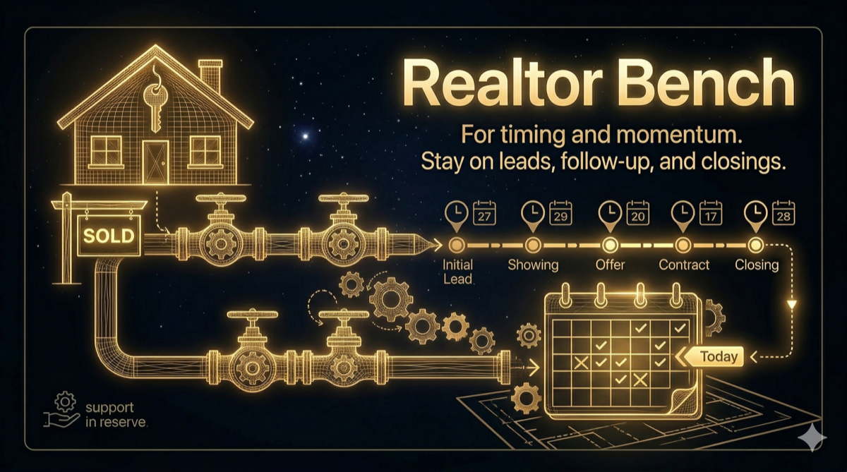 Realtor Bench visual